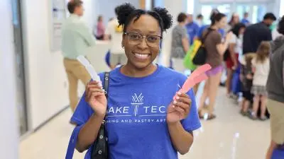 Wake Tech Baking & Pastry Arts students showcased their skills at Bakers' Row.
