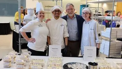 Wake Tech Baking & Pastry Arts students showcased their skills at Bakers' Row.