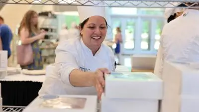 Wake Tech Baking & Pastry Arts students showcased their skills at Bakers' Row.