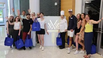 Wake Tech Baking & Pastry Arts students showcased their skills at Bakers' Row.