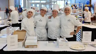 Wake Tech Baking & Pastry Arts students showcased their skills at Bakers' Row.