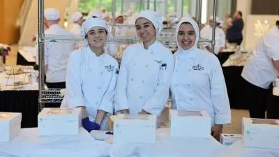 Wake Tech Baking & Pastry Arts students showcased their skills at Bakers' Row.