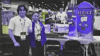 A Wake Tech student celebrates at SkillsUSA Nationals.