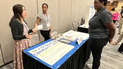 Business Administration students showcase projects designed to help area small businesses.