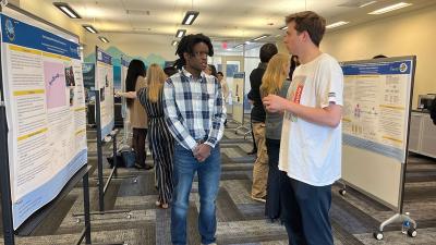 Students Present Research Discoveries