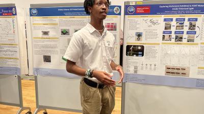 Undergraduate Research on Display