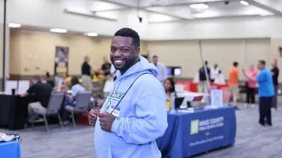 More than 100 veterans and active-duty military personnel attended the Veterans Employment and Resource Summit at Wake Tech.