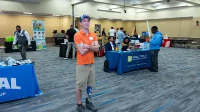 More than 100 veterans and active-duty military personnel attended the Veterans Employment and Resource Summit at Wake Tech.