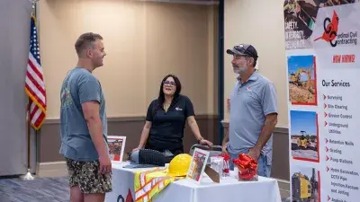 More than 100 veterans and active-duty military personnel attended the Veterans Employment and Resource Summit at Wake Tech.