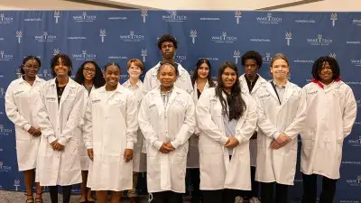 White Coat Ceremony Celebrates New Biotech Students