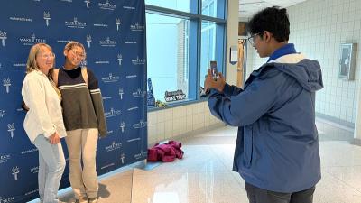 Wake Tech staff and prospective students interact at Open House