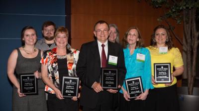 Jack Clayton, Wells Fargo Regional President; Dr. Stephen Scott, WTCC President