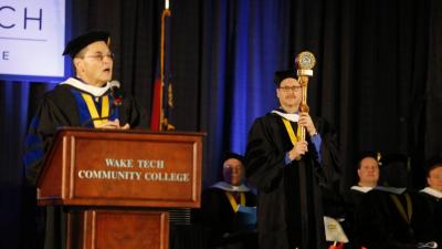 Wake Tech Hosts Fall 2013 Commencement Exercises