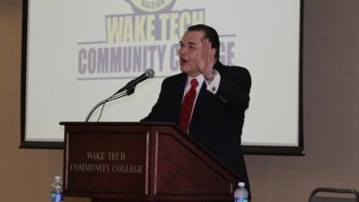 dr. Stephen Scott, Wake Tech President
