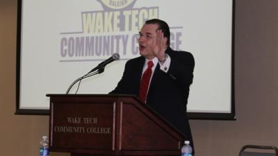 dr. Stephen Scott, Wake Tech President