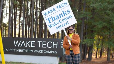 Wake Tech Thanks Wake County Voters for Generous Show of Support