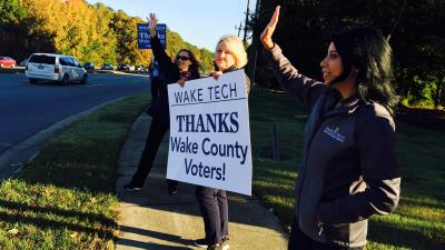 Wake Tech Thanks Wake County Voters for Generous Show of Support