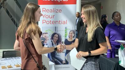 Biotech Companies Recruit Students, Alumni