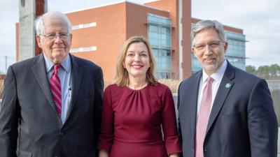 Incoming Wake Tech President Tours Perry Health Sciences Campus 