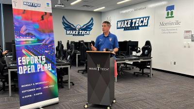 College Teams Up with Town of Morrisville for Esports Program