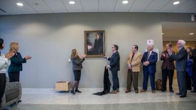 Portrait of Dr. Stephen C. Scott Unveiled at Campus Named in His Honor  