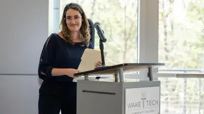Student Marjorie Chanakira speaks about how Wake Tech has affected her life.