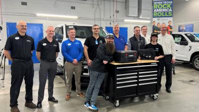 Jeffrey Johnson, Wake Tech student and Charles Sanville, The Humble Mechanic