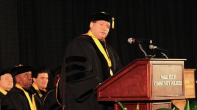 Wake Tech Hosts First December Commencement on Campus