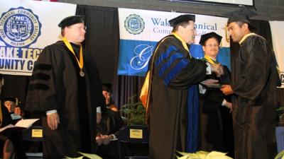 Wake Tech Hosts First December Commencement on Campus