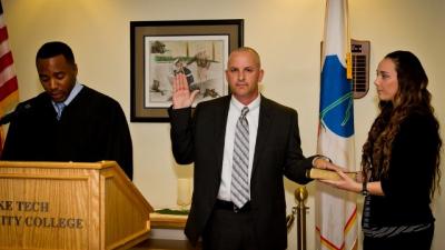Wake Tech Swears in First Police Chief