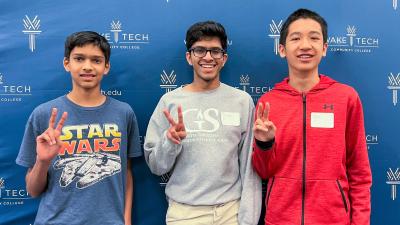 College Hosts Regional Math Contest 