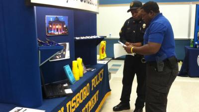 Wake Tech Law Enforcement Students Meet Potential Employers