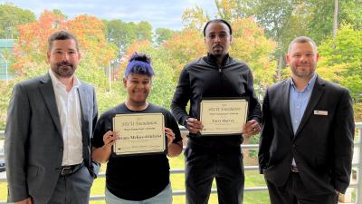 Two Students Selected for “People Helping People” Scholarship