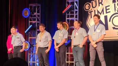 Students Shine at SkillsUSA State Competition