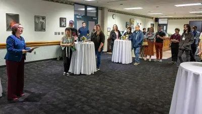 Works by 15 Associate in Fine Arts Visual Art students are part of a juried exhibition at Wake Tech.