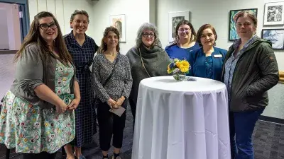 Works by 15 Associate in Fine Arts Visual Art students are part of a juried exhibition at Wake Tech.