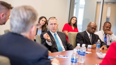 U.S. Sen. Thom Tillis Visits Wake Tech