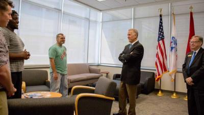 U.S. Sen. Thom Tillis Visits Wake Tech