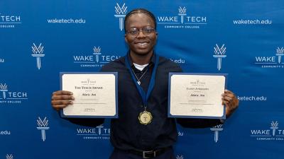 Wake Tech celebrates its outstanding student leaders.