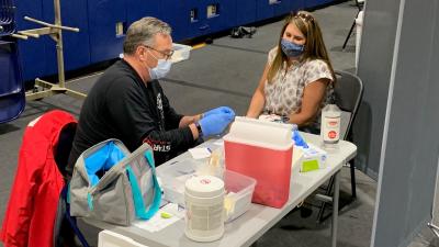 Wake Tech Hosts Vaccination Site