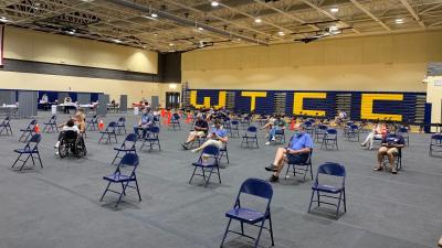 Wake Tech Hosts Vaccination Site