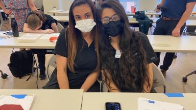 Wake Tech Pharmacy Technology Students Train to Administer Vaccines 