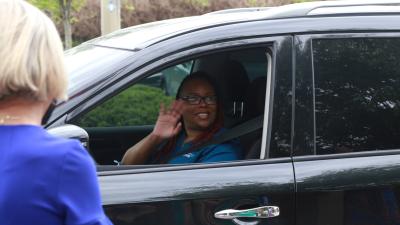 Wake Tech Hosts Curbside Graduation Celebration for Student Veterans