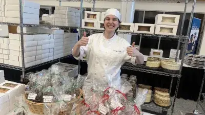 Wake Tech's semi-annual Bakers' Row event usually attracts a large crowd.