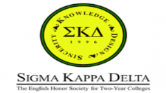 Sigma Kappa Delta English Honor Society Fourth Annual Induction Ceremony