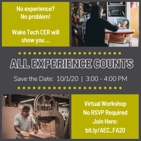 ALL EXPERIENCE COUNTS