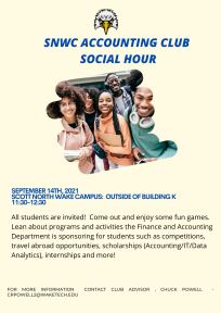 SNWC ACCOUNTING CLUB - SOCIAL HOUR