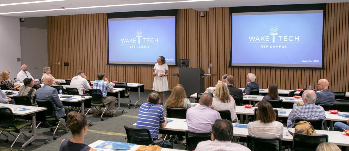 Business Leaders Get Sneak Peek of New RTP Campus