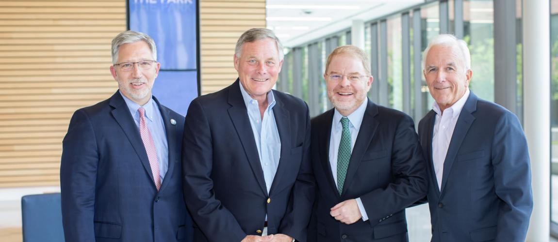 U.S. Senator Richard Burr Visits the RTP Campus