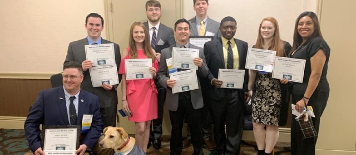 Students Receive Top Honors at Statewide Competition